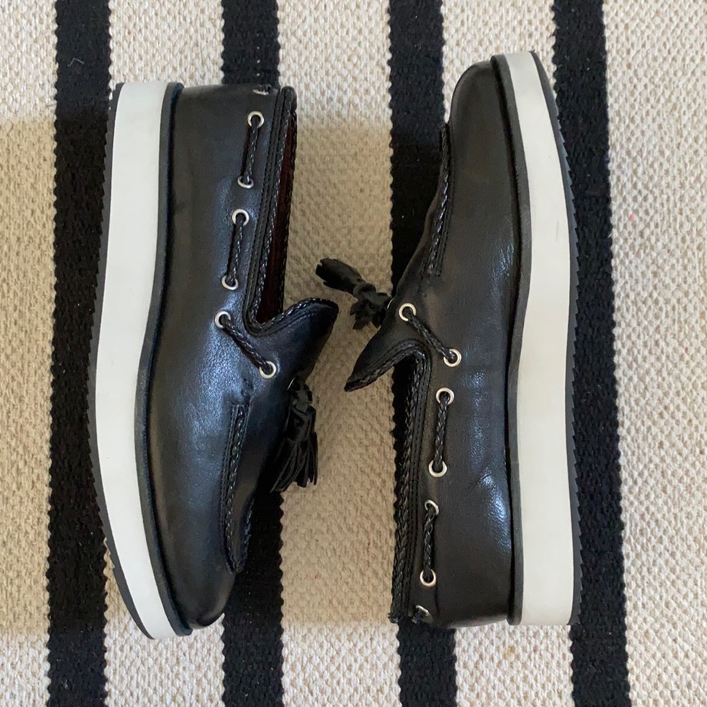 Rag & Bone Mckenzie Platform Loafer In Black